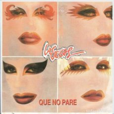 Discos de vinilo: LAS VEGAS - QUE NO PARE - SPAIN PROMO SG EPIC 7' 1988 - SINGLE SIDED / 1 SOLA CARA. Lote 340608558