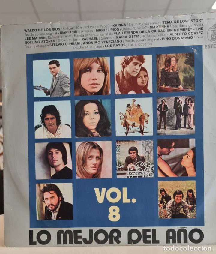 Discos de vinilo: LP Lo Mejor del A&ntilde;o 8 - Foto 1