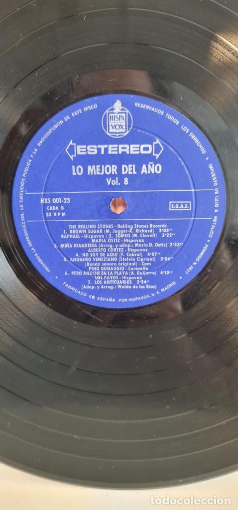 Discos de vinilo: LP Lo Mejor del A&ntilde;o 8 - Foto 4