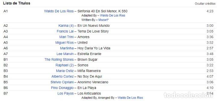 Discos de vinilo: LP Lo Mejor del A&ntilde;o 8 - Foto 5