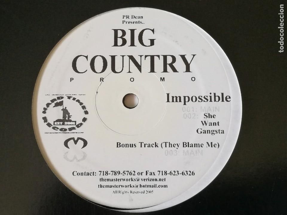 Discos de vinilo: Big Country / H-Bomb - Impossible - 2005 - Foto 2