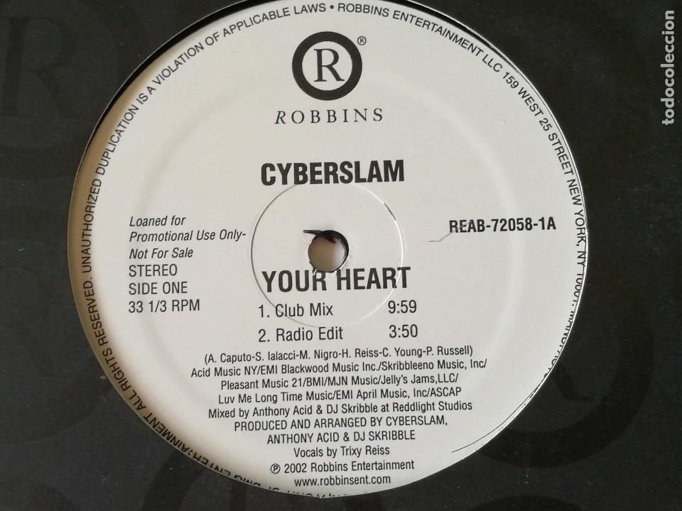 Discos de vinilo: Cyberslam - Your Heart - 2002 - Foto 1