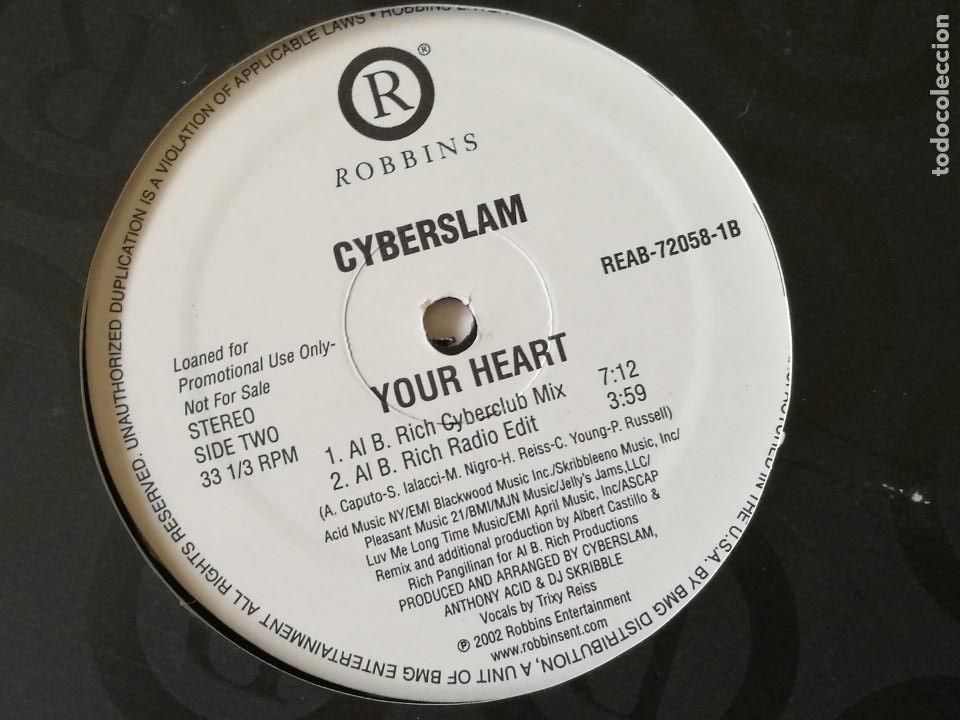 Discos de vinilo: Cyberslam - Your Heart - 2002 - Foto 2