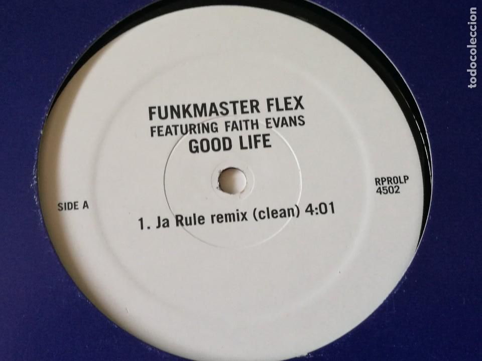 Discos de vinilo: Funkmaster Flex Featuring Faith Evans - Good Life - Foto 1