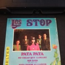 Discos de vinilo: LOS STOP / PATA PATA + 3 / EP 7 PULGADAS. Lote 340636638