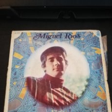 Discos de vinilo: MIGUEL RIOS - EL RIO / VUELVO A GRANADA - SINGLE 1968. Lote 340637348