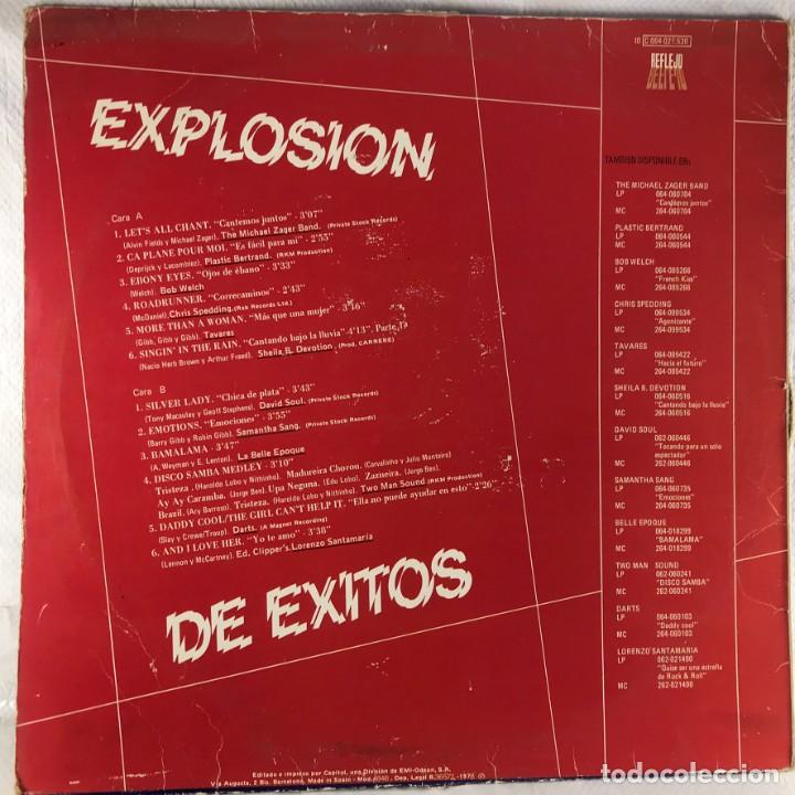 Discos de vinilo: Various &ndash; Explosi&oacute;n De &Eacute;xitos - Vinyl, LP, Compilation - SPAIN - Foto 4