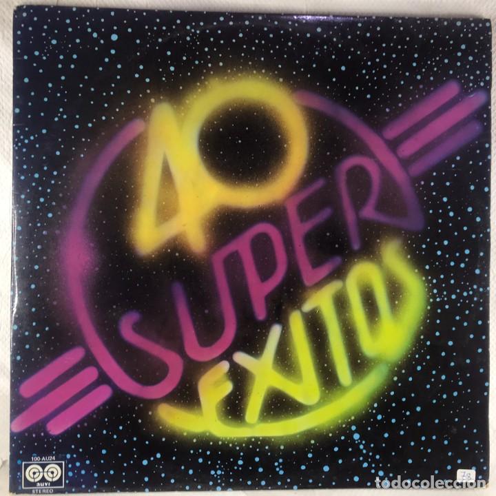 Discos de vinilo: Various &ndash; 40 Super &Eacute;xitos - 2 x LP, Compilation --SPAIN - Foto 1