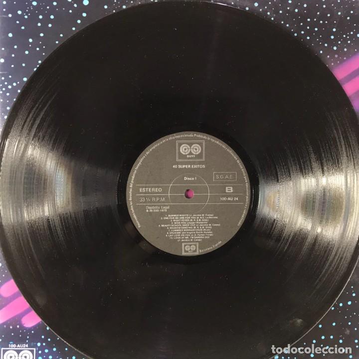 Discos de vinilo: Various &ndash; 40 Super &Eacute;xitos - 2 x LP, Compilation --SPAIN - Foto 5