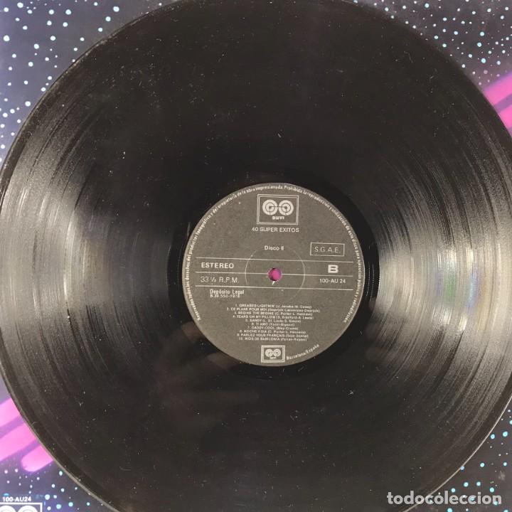 Discos de vinilo: Various &ndash; 40 Super &Eacute;xitos - 2 x LP, Compilation --SPAIN - Foto 9