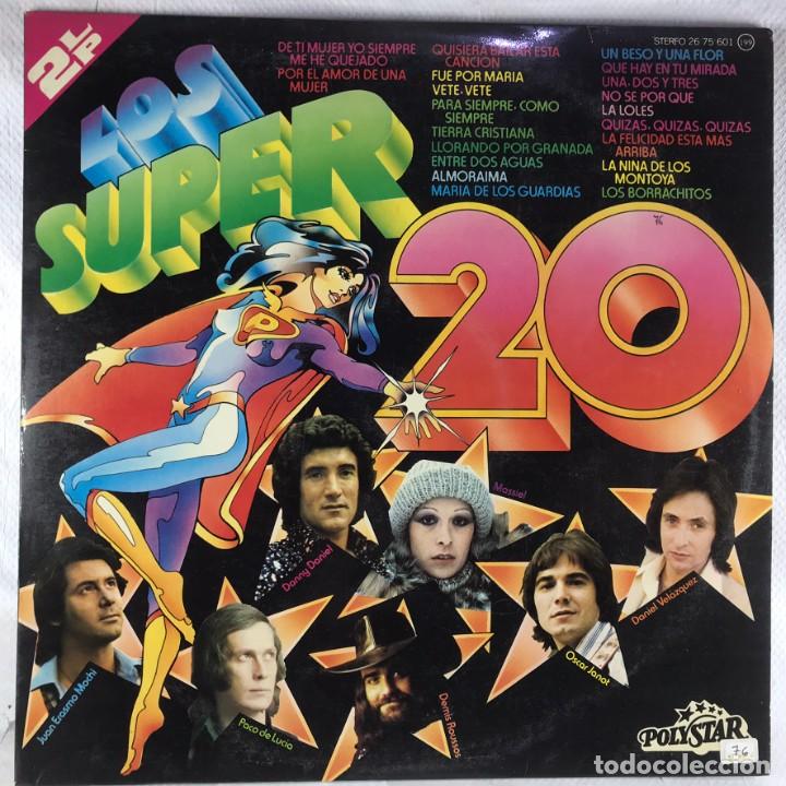 Discos de vinilo: Various &ndash; Los Super 20 - 2 x Vinyl, LP, Compilation - SPAIN - Foto 1