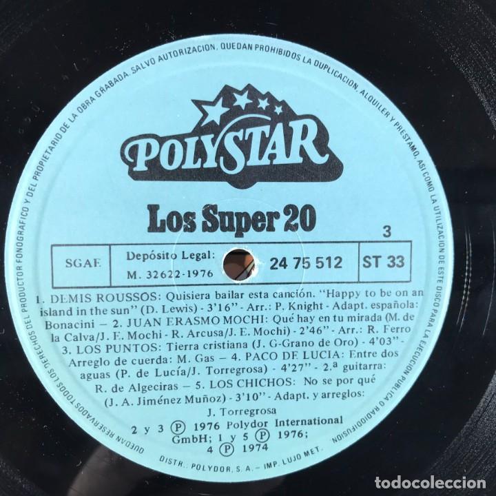 Discos de vinilo: Various &ndash; Los Super 20 - 2 x Vinyl, LP, Compilation - SPAIN - Foto 7