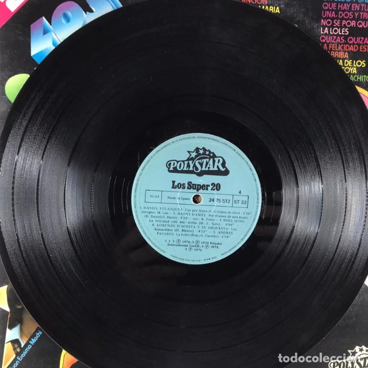 Discos de vinilo: Various &ndash; Los Super 20 - 2 x Vinyl, LP, Compilation - SPAIN - Foto 8