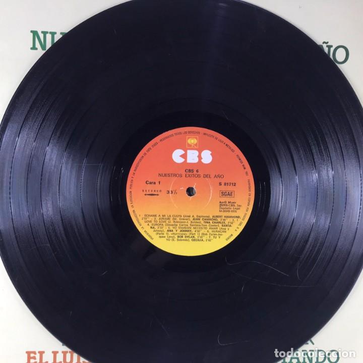 Discos de vinilo: Various &ndash; CBS 6 Nuestros &Eacute;xitos Del A&ntilde;o - Vinyl, LP, Compilation - SPAIN - Foto 3