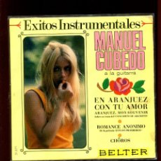 Dischi in vinile: EXITOS INSTRUMENTALES. GUITARRA MANUEL CUBEDO. EP BELTER