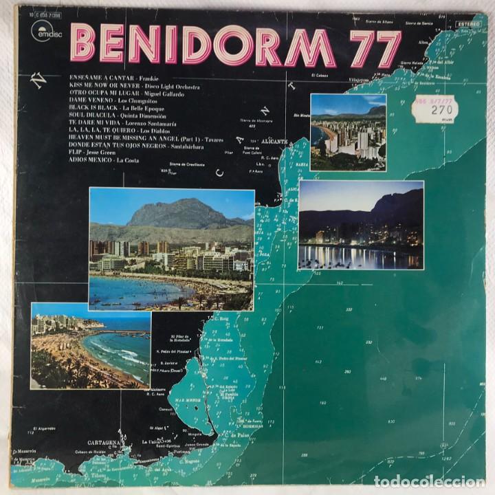 Discos de vinilo: Various &ndash; Benidorm 77 - Vinyl, LP, Compilation, Stereo - EMIDISC - SPAIN - Foto 1