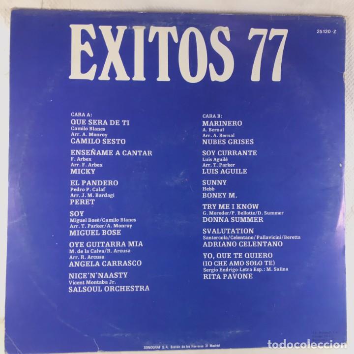 Discos de vinilo: Various &ndash; &Eacute;xitos 77 - Vinyl, LP, Compilation - SPAIN - Foto 2