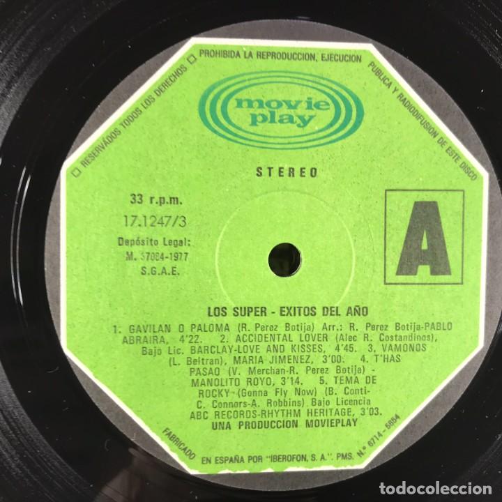 Discos de vinilo: Various &ndash; Los Super &Eacute;xitos Del A&ntilde;o - Vinyl, LP, Compilation - SPAIN - Foto 4