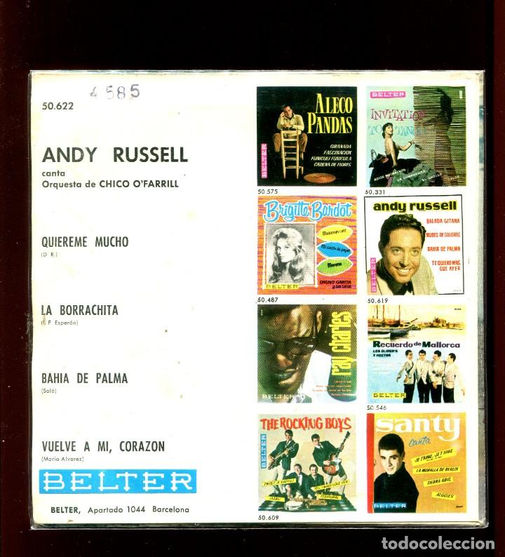 Discos de vinilo: Andy Russell canta. belter ep 1962 - Foto 2