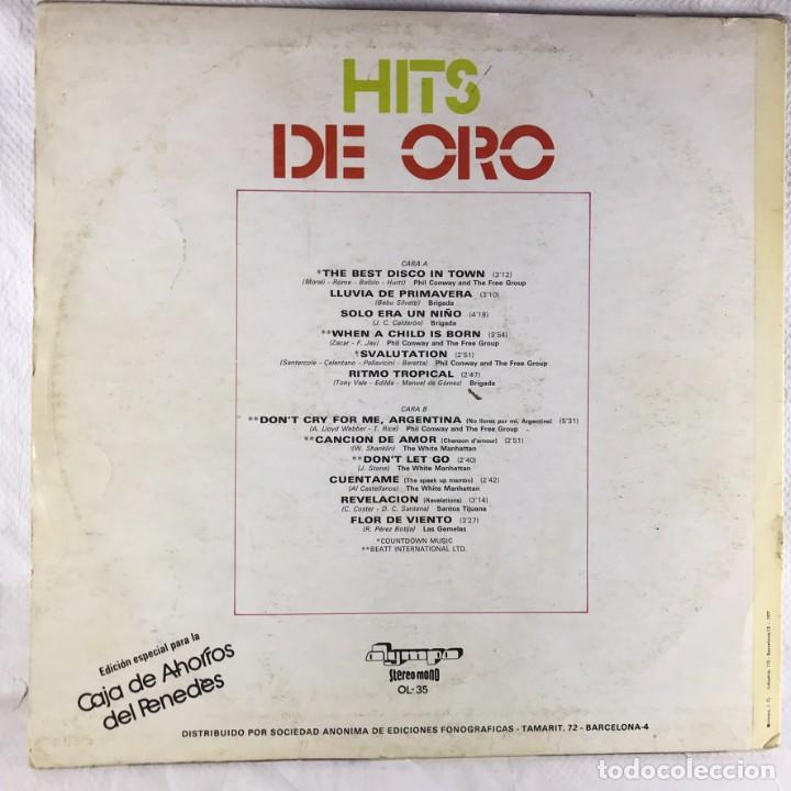 Discos de vinilo: Various &ndash; Hits De Oro - Vinyl, LP . SPAIN - Foto 2