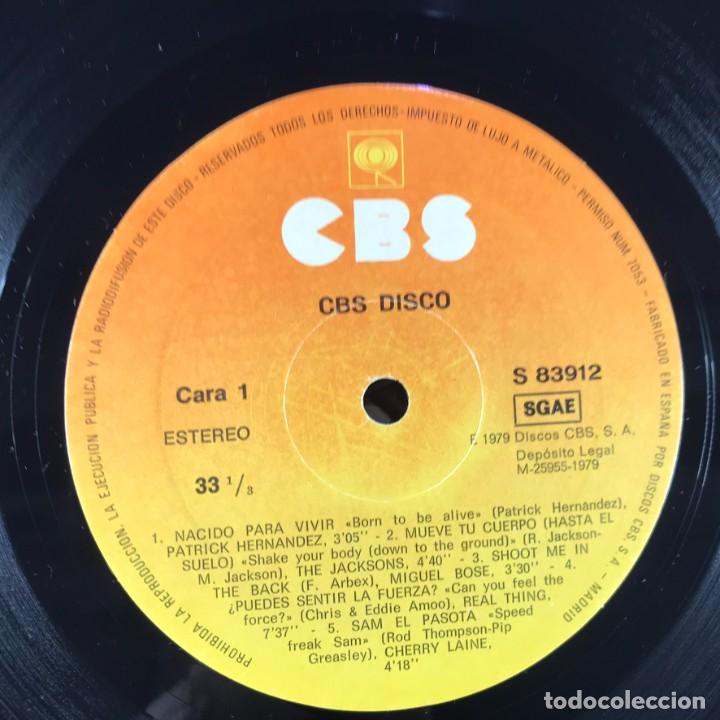 Discos de vinilo: Various &ndash; Cbs Disco - Vinyl, LP, Compilation - SPAIN - Foto 5