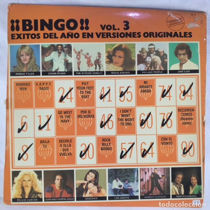 Discos de vinilo: Various &ndash; &iexcl;&iexcl;Bingo!! Vol. 3 - &Eacute;xitos Del A&ntilde;o - Vinyl, LP, Compilation - SPAIN - Foto 1