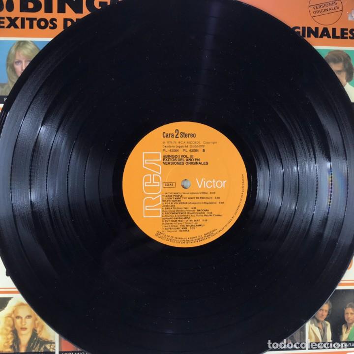 Discos de vinilo: Various &ndash; &iexcl;&iexcl;Bingo!! Vol. 3 - &Eacute;xitos Del A&ntilde;o - Vinyl, LP, Compilation - SPAIN - Foto 7