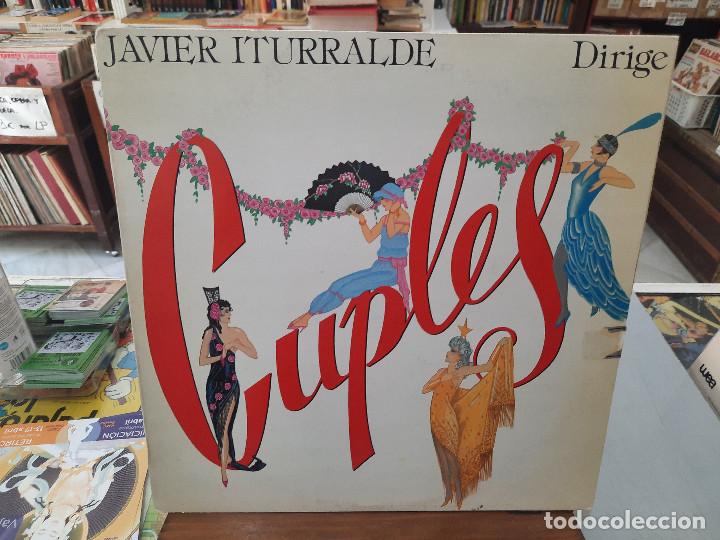 Discos de vinilo: Javier Iturralde, Dirige ... Cupl&eacute;s - LP. sello Hispavox 1984 - Foto 1