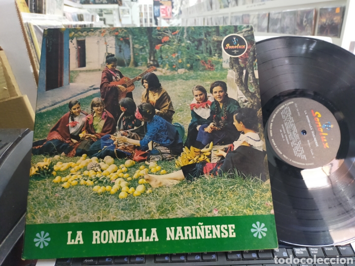 Disques de vinyle: La rondalla nari&ntilde;ense LP Colombia carpeta doble
