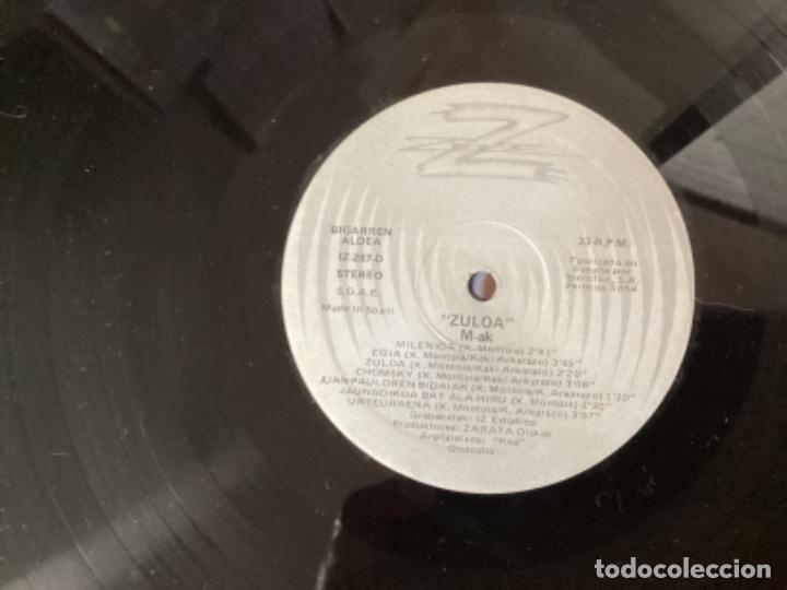 Discos de vinilo: M-ak - Zuloa lp 1987 - Foto 5