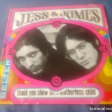 Discos de vinilo: DISCO SINGLE DE JESS&JAMES. Lote 340728338