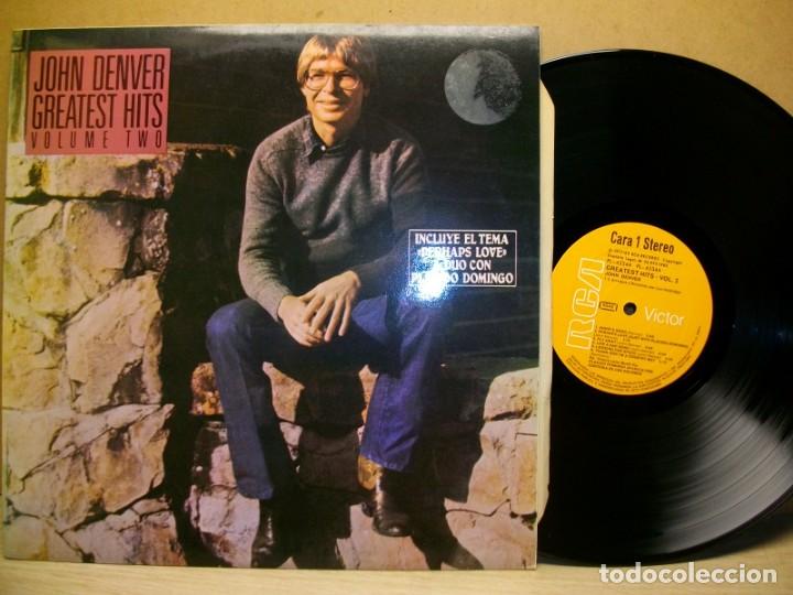 Discos de vinilo: John Denver &ndash; Greatest Hits Volume Two LP - Foto 1