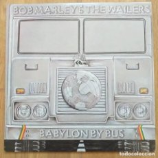 Discos de vinilo: BOB MARLEY AND THE WAILERS - BABYLON BY BUS (LP2) 1978. Lote 340750073