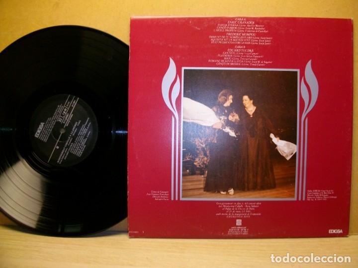 Discos de vinilo: MONTSERRAT CABALL&Eacute; A LA UNESCO LP - Foto 3