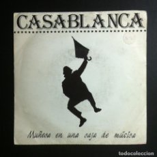 Discos de vinilo: CASABLANCA - MUÑECA EN UNA CAJA DE MÚSICA - SINGLE PROMO 1987 - SNIF. Lote 340758993