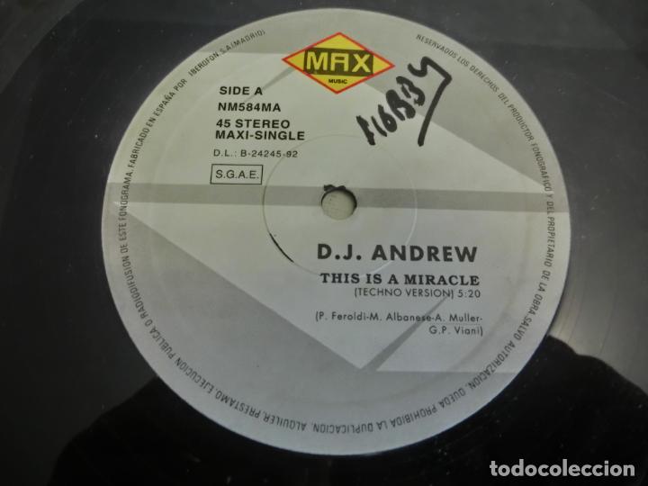 Discos de vinilo: dj andrew - this is a miracle - Foto 3