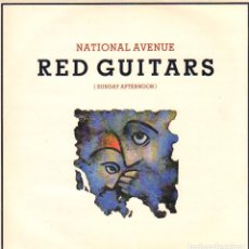 Discos de vinilo: NATIONAL AVENUE - RED GHITARS (SUNDAY AFTERNOON) / MAXISINGLE VIRGIN 1986. BUEN ESTADO RF-12878. Lote 340809603