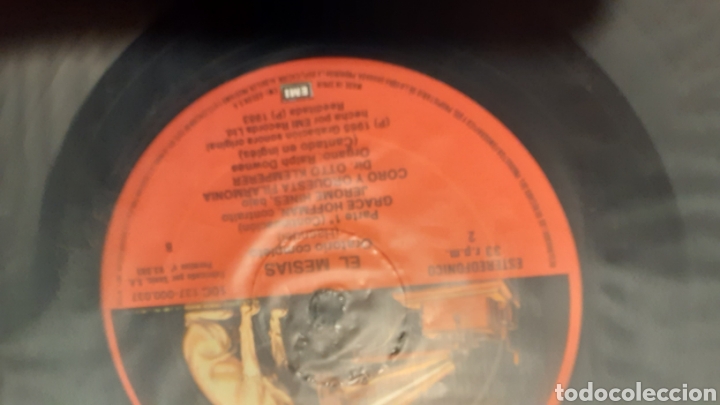 Discos de vinilo: EL MESIAS de HANDEL - Foto 7