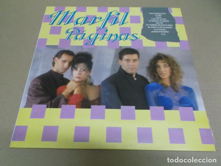 Discos de vinilo: MARFIL (LP) PAGINAS A&Ntilde;O &ndash; 1990 - Foto 1