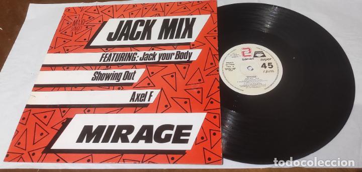 Discos de vinilo: MIRAGE. JACK MIX-MAXI-ESPA&Ntilde;A - Foto 1