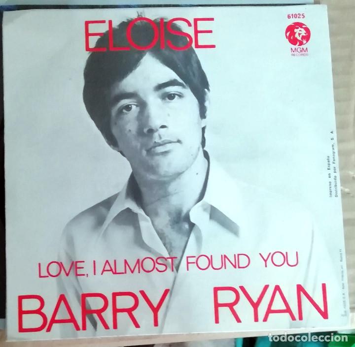 Discos de vinilo: Barry Ryan &ndash; Eloise Spain 1968 - Foto 2