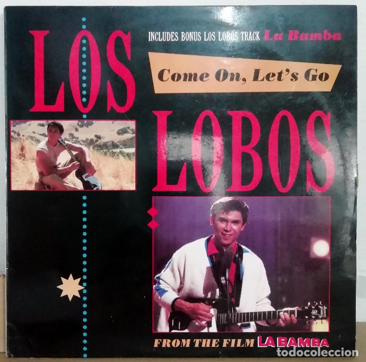 Discos de vinilo: Los Lobos &ndash; Come On, Lets Go Spain 1987 La Bamba - Foto 1
