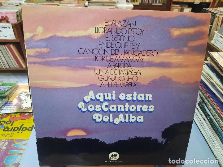 Disques de vinyle: Cantores del Alba - Aqu&iacute; est&aacute;n los Cantores del Alba - LP. sello MH 1975