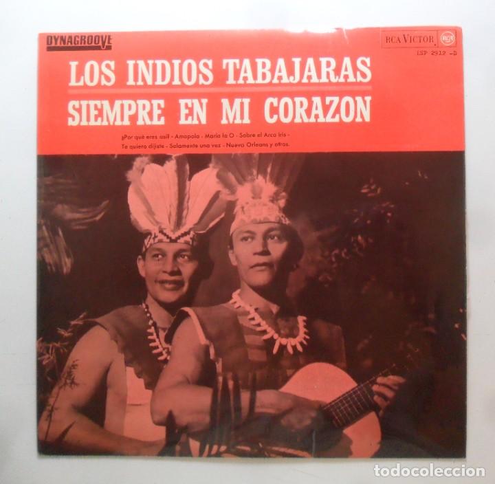 Discos de vinilo: LP - LOS INDIOS TABAJARAS - SIEMPRE EN MI CORAZON - RCA VICTOR - 1966 - Foto 1