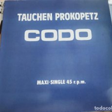 Discos de vinilo: TAUCHEN PROKOPETZ–CODO. 1983. SELLO: GIG RECORDS ‎– F-600837. FORMATO: 12”. NUEVO. MINT / NEAR MINT. Lote 340973828
