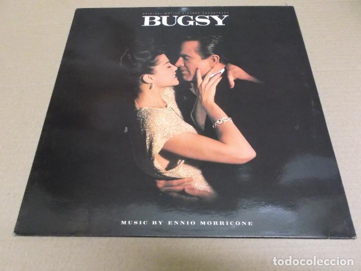 Discos de vinilo: BUGSY (LP) ENNIO MORRICONE A&Ntilde;O &ndash; 1991 - Foto 1