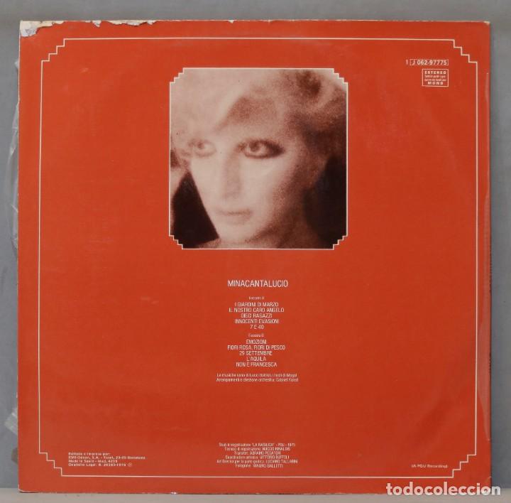Discos de vinilo: LP. MINA. MINACANTALUCIO - Foto 2