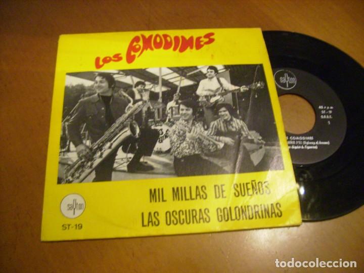 Discos de vinilo: 7 : LOS COMODINES - MIL MILLAS DE SUE&Ntilde;OS + 1 RARO 1969 EX - Foto 1