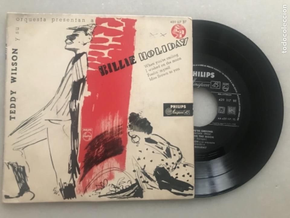Discos de vinilo: Single Billie Holiday. 1958 - Foto 1
