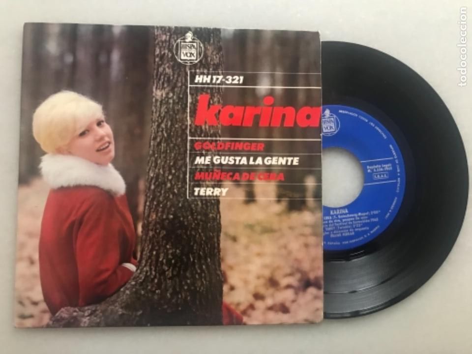 Discos de vinilo: Single Karina Holdfonger. 1965 - Foto 1